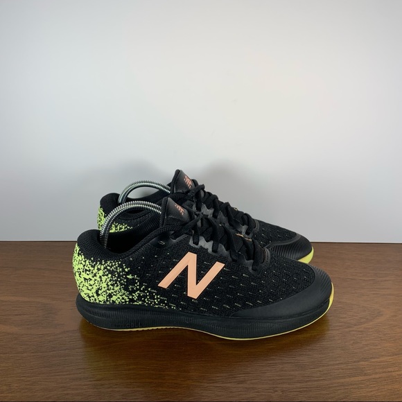 New Balance Shoes - New Balance - Fuel Cell 996v4 Tennis Shoes Black Yellow - Women’s 8.5